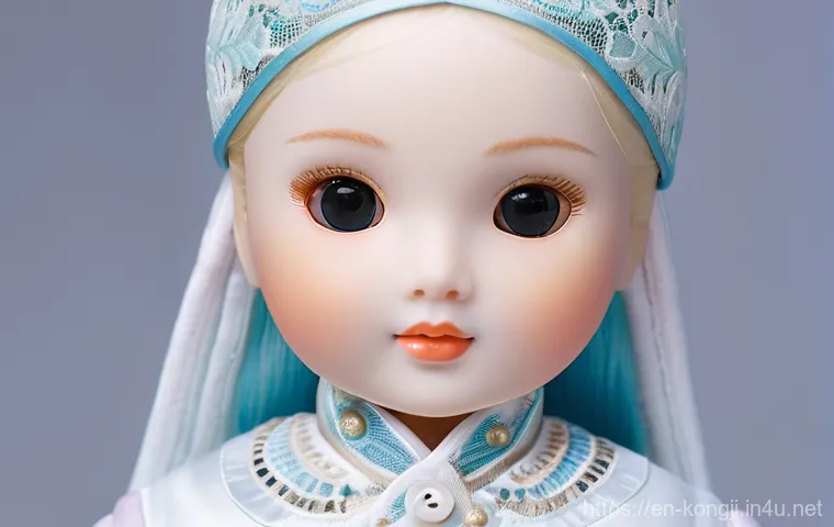 콩지래빗의 비평 및 논란 - A highly articulated collectible doll, inspired by Kongji Rabbit's aesthetic, with a contemporary st...